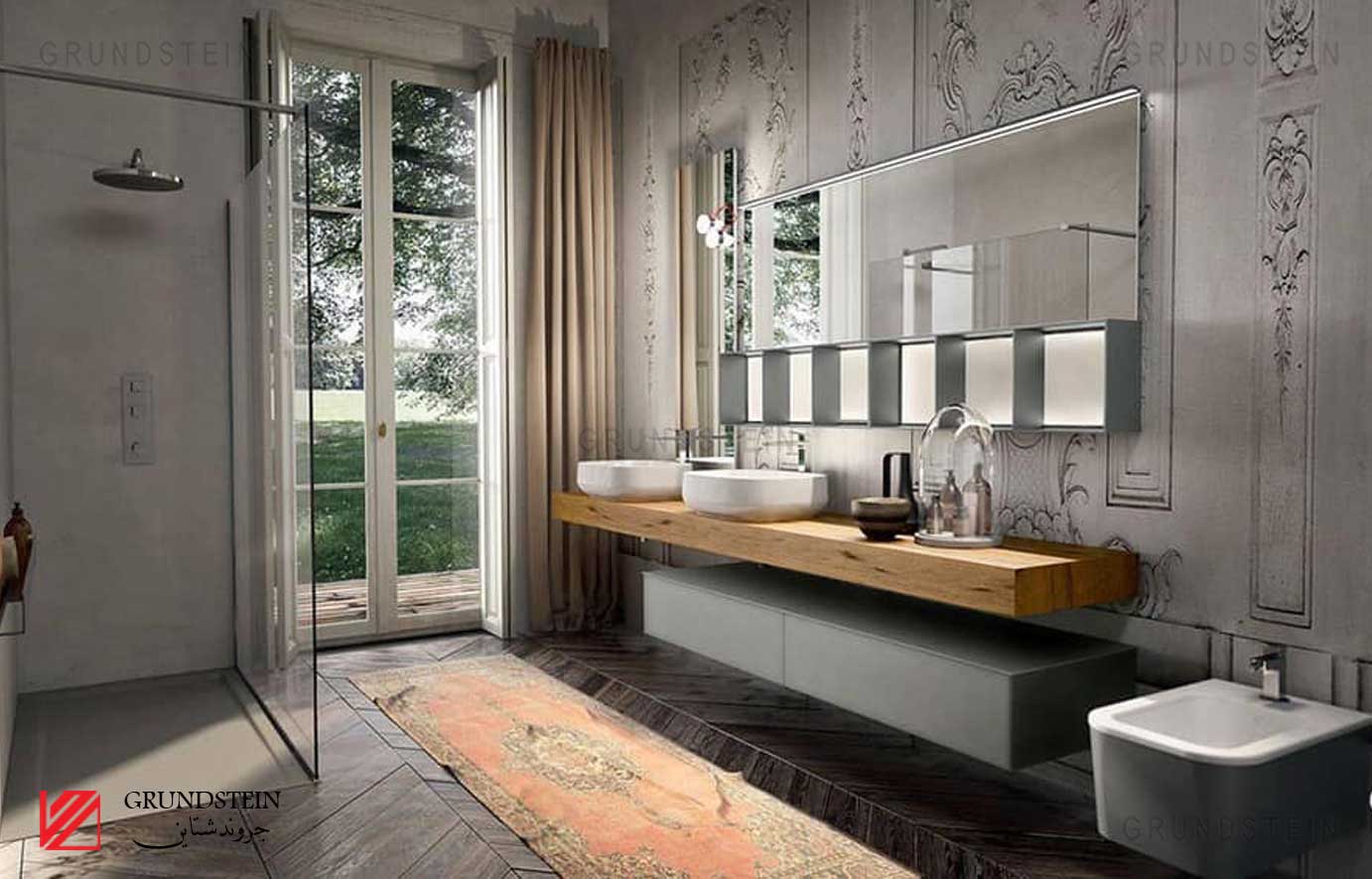 تصميم داخلي للحمامات | ديكور داخلي للحمامات | ديكورات حمامات كلاسيك وموديرن